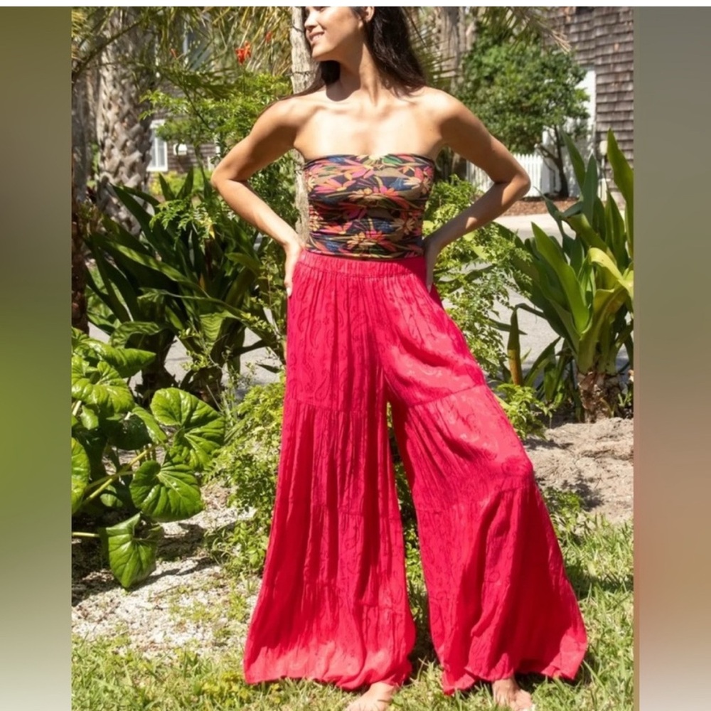 NATURAL LIFE hot pink NWT Palazzo pants